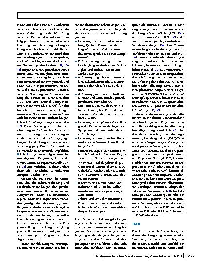 Vorschauseite 5: Fatigue bei chronisch körperlichen Erkrankungen