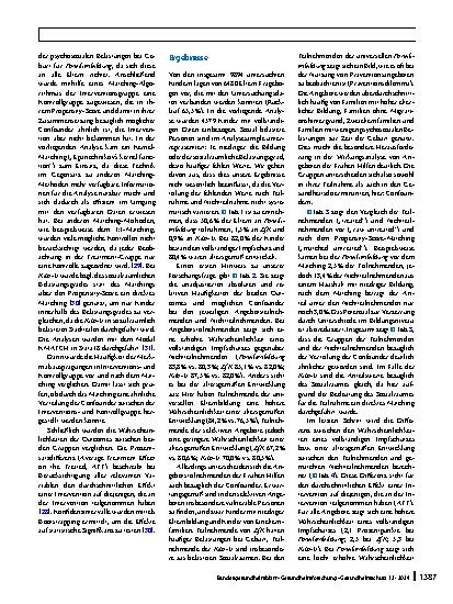 Vorschauseite 4: Angebote Früher Hilfen und gesundheitliche Entwicklung von Kindern