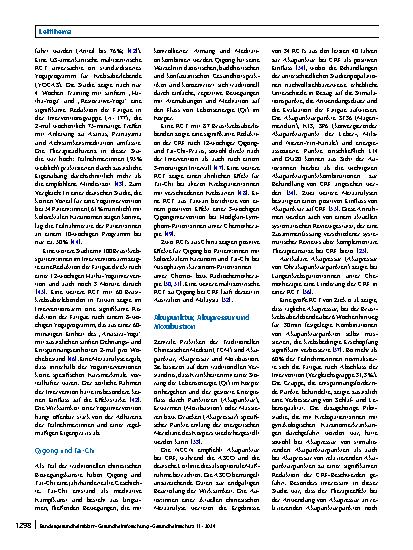 Vorschauseite 4: Komplementärmedizinische Therapieansätze bei krebsbedingter Fatigue