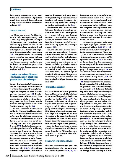 Vorschauseite 5: Von Generation zu Generation: Mechanismen der Risikoübertragung elterlicher psychischer Erkrankungen im frühen Kindesalter