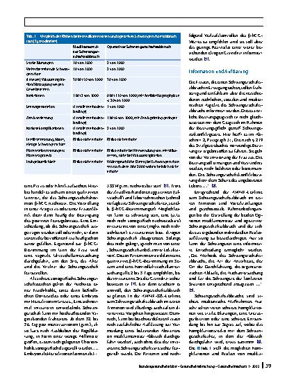 Vorschauseite 2: Klinisch-praktische Aspekte der Vorbereitung, Durchführung und Nachbetreuung beim Schwangerschaftsabbruch im ersten Trimenon