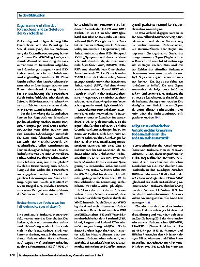 Vorschauseite 4: Todesursachenstatistik – wie Fehlinterpretationen von Mortalitätsdaten vermieden werden