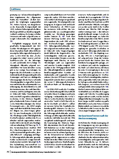 Vorschauseite 2: Der Diskurs um § 218 StGB seit der deutschen Wiedervereinigung – Geschichtliche, rechtliche und ethische Aspekte des Schwangerschaftsabbruchs
