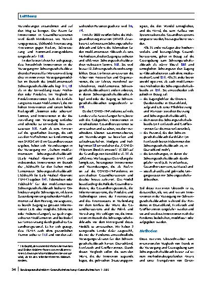 Vorschauseite 2: Innovationen in der Versorgung von Schwangerschaftsabbrüchen während der COVID-19-Pandemie in Deutschland, Frankreich und Großbritannien