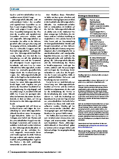 Vorschauseite 2: Der Schwangerschaftsabbruch aus multidisziplinärer Perspektive