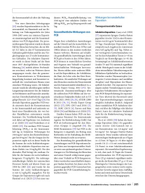 Vorschauseite 5: Richtwerte für Polychlorierte Biphenyle (PCB) in der Innenraumluft