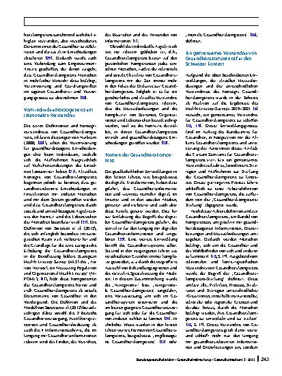 Vorschauseite 4: Das Konzept Gesundheitskompetenz im Wandel