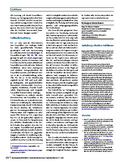 Vorschauseite 6: Gesundheitskompetenz messen: Methoden und Instrumente zur Erfassung der allgemeinen Gesundheitskompetenz bei Erwachsenen