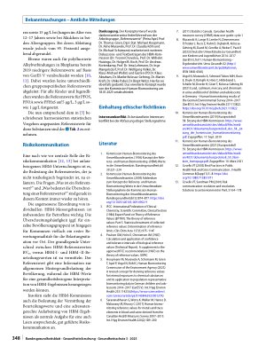 Vorschauseite 3: Aktualisiertes Konzept der Referenzwertableitung in der Umweltmedizin