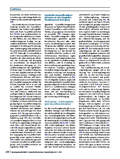 Vorschauseite 4: Gesundheitskompetenz und Gesundheitsverhalten – Einblicke in ein sich ausdifferenzierendes Forschungsund Handlungsfeld für Public Health