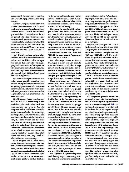 Vorschauseite 5: Kosteneffizienz von Impfungen: Über die Komplexität gesundheitsökonomischer Analysen zur Influenza‑, SARS-CoV-2- und RSV-Impfung