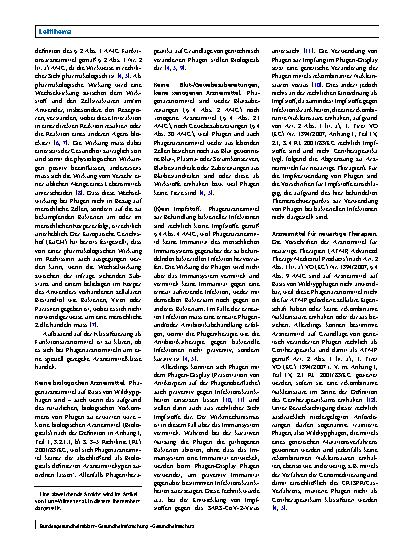 Vorschauseite 2: Phagentherapeutika und Arzneimittelrecht: Klassifikation, Herstellung, Inverkehrbringen und Anwendung