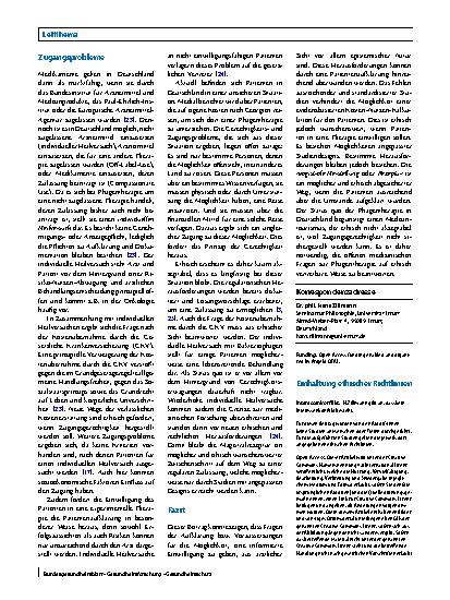Vorschauseite 6: Medizinethische Herausforderungen der Phagentherapie – informierte Einwilligung, Studiendesign und Heilversuch