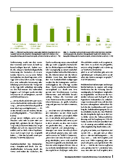 Vorschauseite 5: Pilotierung einer elektronischen Todesbescheinigung (eTB-App) – Nutzungserfahrungen von Ärztinnen und Ärzten