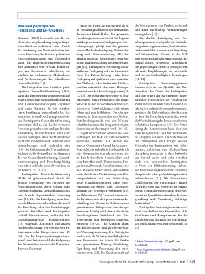 Vorschauseite 2: Partizipation und Ko-Kreation in der Implementierungsforschung