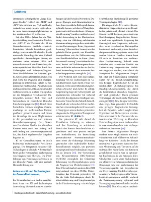 Vorschauseite 4: Implementierung von künstlicher Intelligenz (KI) im Gesundheitswesen: Historische Entwicklung, aktuelle Technologien und Herausforderungen