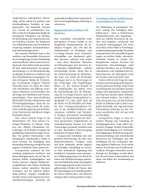 Vorschauseite 5: Partizipative Ansätze in der Entwicklung von KI-Anwendungen in der Medizin: Chancen und Herausforderungen