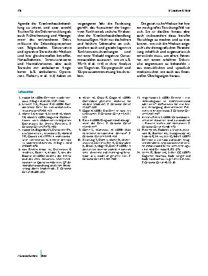 Vorschauseite 2: Delir im Alter – immer noch unzureichend erkannt und behandelt