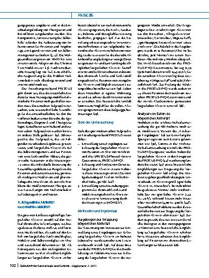 Vorschauseite 2: Voraussetzungen für ein neues Versorgungsmodell für ältere Menschen mit Multimorbidität