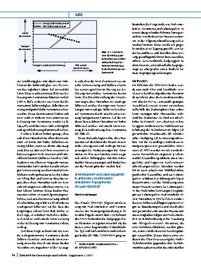Vorschauseite 6: Autonomie trotz Multimorbidität im Alter – Der Berliner Forschungsverbund AMA
