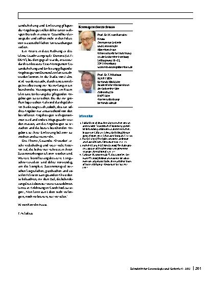 Vorschauseite 2: Gesundes Altwerden