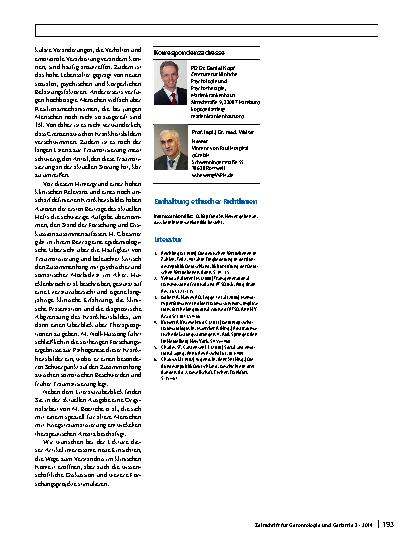 Vorschauseite 2: Psychotraumatologie im Alter
