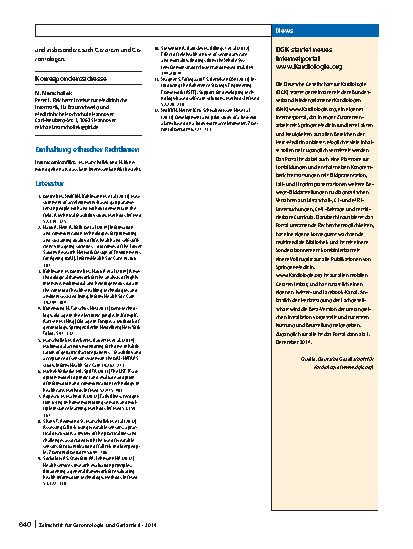 Vorschauseite 2: Gerontechnologie zwischen Akzeptanz und Evidenz