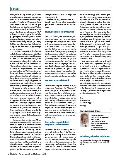 Vorschauseite 2: Assessment I