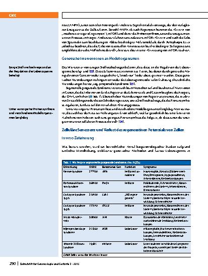 Vorschauseite 6: Grundlagen der biologischen Alterung