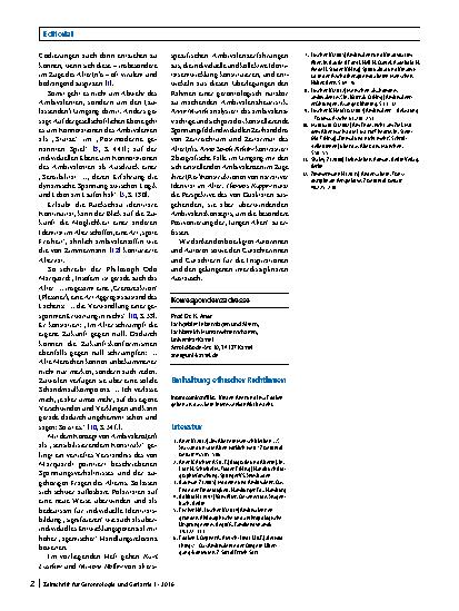 Vorschauseite 2: Alter(n) und Ambivalenz