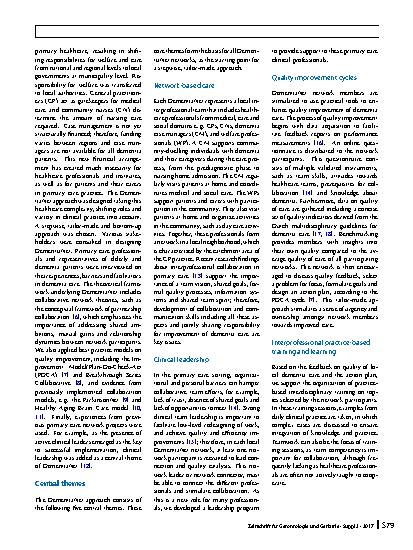 Vorschauseite 2: Triple aim improvement for individuals, services and society in dementia care