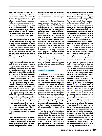 Vorschauseite 4: Triple aim improvement for individuals, services and society in dementia care