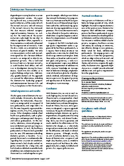 Vorschauseite 5: Triple aim improvement for individuals, services and society in dementia care
