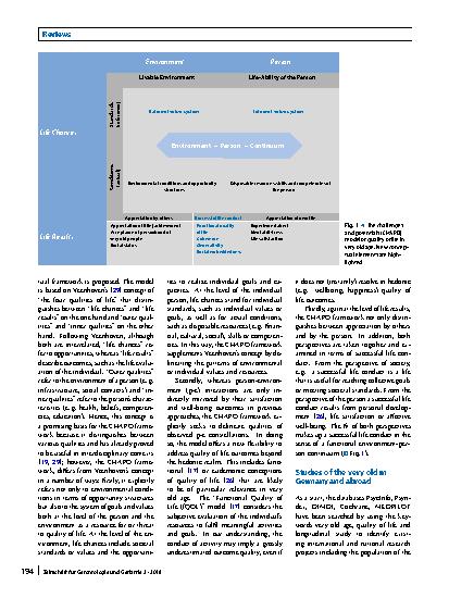 Vorschauseite 2: Quality of life of the very old