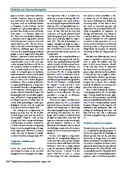 Vorschauseite 2: Optimising care for patients with cognitive impairment and dementia following hip fracture