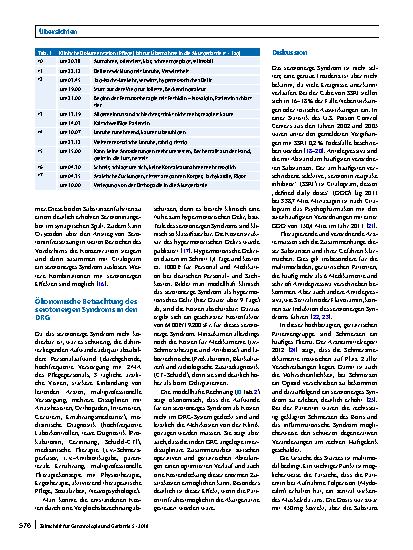 Vorschauseite 4: 89 Jahre, Depression, Sturz mit Beckenfraktur, schwerste Verwirrtheit – das serotonerge Syndrom