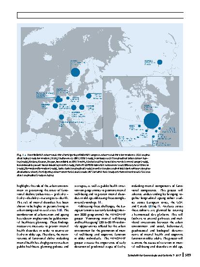 Vorschauseite 2: The MINDMAP project: mental well-being in urban environments