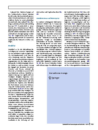 Vorschauseite 3: Doping für das Gehirn