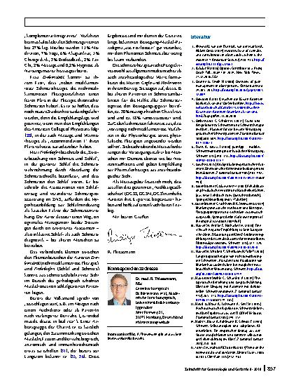 Vorschauseite 3: Schmerz und Alter
