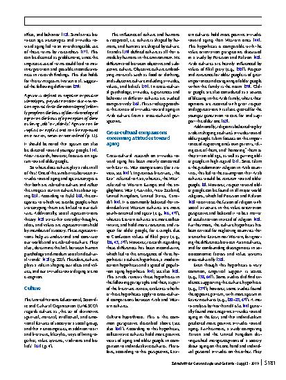 Vorschauseite 2: Attitudes toward aging and older adults in Arab culture