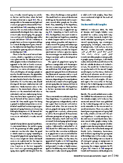 Vorschauseite 4: Attitudes toward aging and older adults in Arab culture