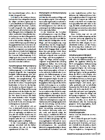 Vorschauseite 6: Das dynamische Modell der Angehörigenpflege und -betreuung