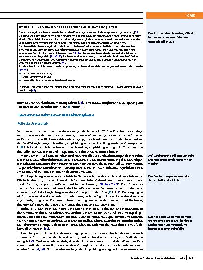 Vorschauseite 5: Epidemiologie und Prävention hitzebedingter Gesundheitsschäden älterer Menschen