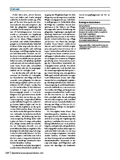 Vorschauseite 2: „Distance caregiving“ – Pflege bei räumlicher Distanz