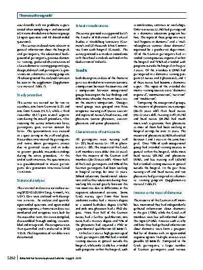 Vorschauseite 4: Expectations of nursing personnel and physicians on dementia training