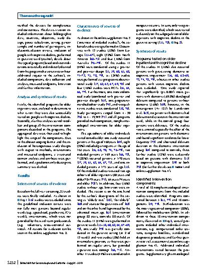 Vorschauseite 4: Multicomponent, nonpharmacological delirium interventions for older inpatients