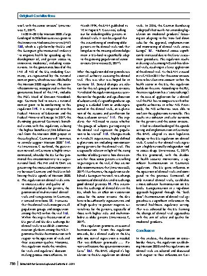 Vorschauseite 5: Association between EU guidelines and vaccination in Germany between 2011 and 2017