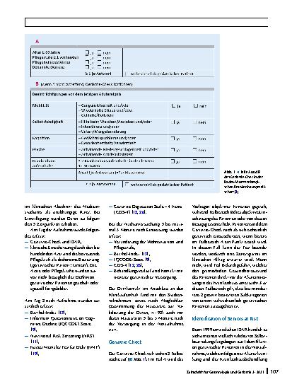 Vorschauseite 2: Validierung des Geriatrie-Checks zur Identifikation geriatrischer Patienten in der Notaufnahme