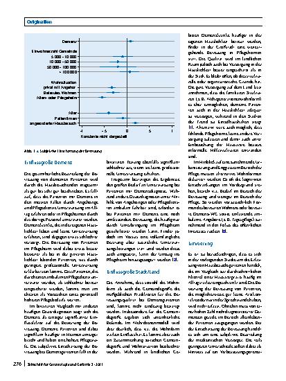 Vorschauseite 5: Beurteilung der Betreuung dementer Patienten im allgemeinärztlichen Hausbesuch