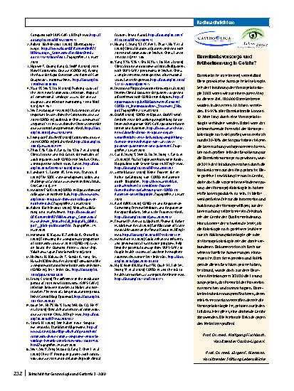Vorschauseite 5: Geriatrie in Zeiten von Corona